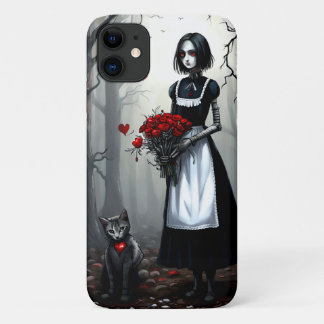 Gothic Robot Meisje Case-Mate iPhone Case