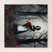 Gothic Robot Meisje Legpuzzel (Horizontaal)