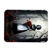 Gothic Robot Meisje Magneet (Horizontaal)