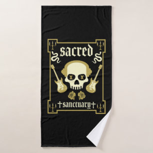 Gothic Rock Mode Badhanddoek