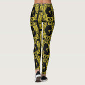 Gothic Rock Mode Leggings (Achterkant)