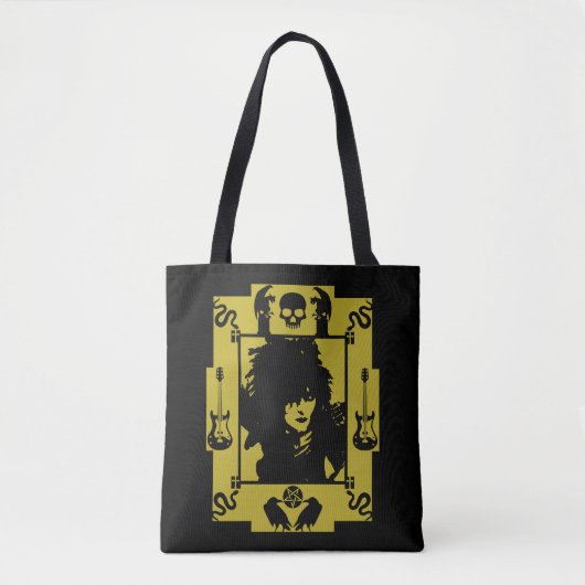 Gothic Rock Mode Tote Bag (Voorkant)