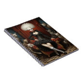 Gothic Roller Derby Girl Notitieboek (Rechterzijde)