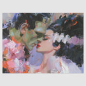 Gothic Romance Frankenstein Bruid Decoupage Tissuepapier (Voorkant)