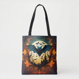 Gothic Romance Reader Verjaardagscadeau Naam Tekst Tote Bag