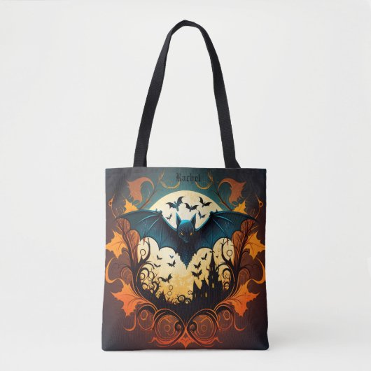 Gothic Romance Reader Verjaardagscadeau Naam Tekst Tote Bag (Voorkant)
