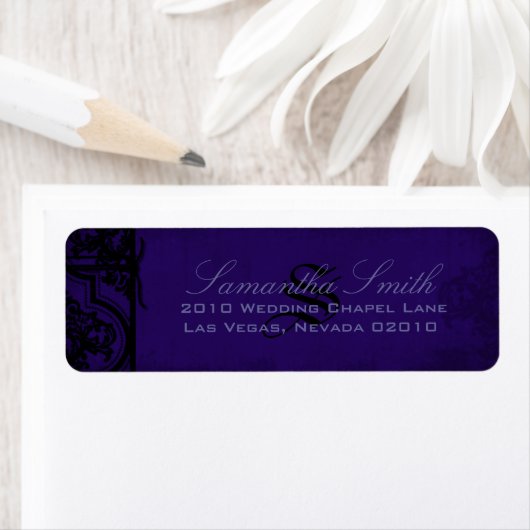 Gothic Romance Return Label (Insitu)