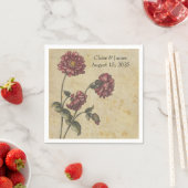 Gothic Romance Trouwpapier Servet – Donker & Elega (Insitu)