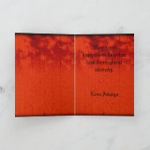 Gothic Romance Victoriaans Chandelier Wedding Kaart (Binnen)