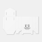 Gothic Romantic Skeleton Hand Halloween Huwelijk Bedankdoosjes (Uitgevouwen)