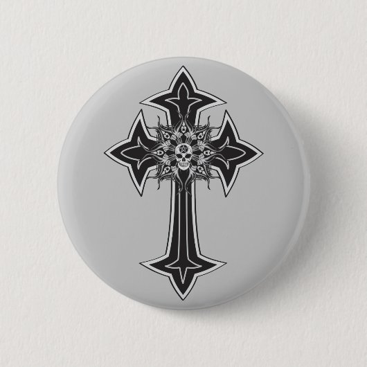 Gothic Ronde Button 5,7 Cm (Voorkant)