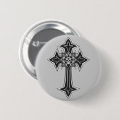 Gothic Ronde Button 5,7 Cm (Voorkant /achterkant)