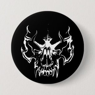 Gothic Ronde Button 7,6 Cm