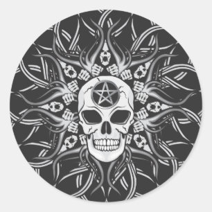 Gothic Ronde Sticker