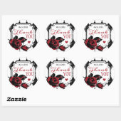 Gothic Roos Grunge Diamond Print Dank u Label (Vel)