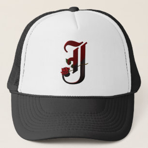Gothic Roos Monogram J Trucker Pet