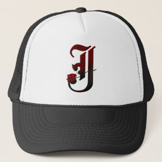 Gothic Roos Monogram J Trucker Pet