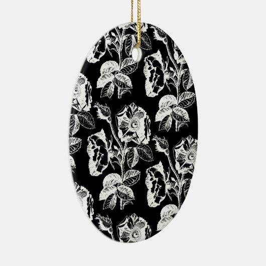 Gothic Roos Pattern Keramisch Ornament (Rechts)