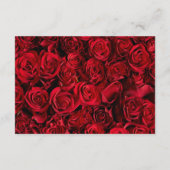  Gothic Roos Reply Card Informatiekaartje (Achterkant)