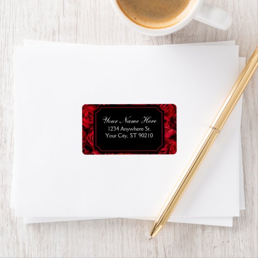 Gothic Roos Return Address Labels (Insitu)