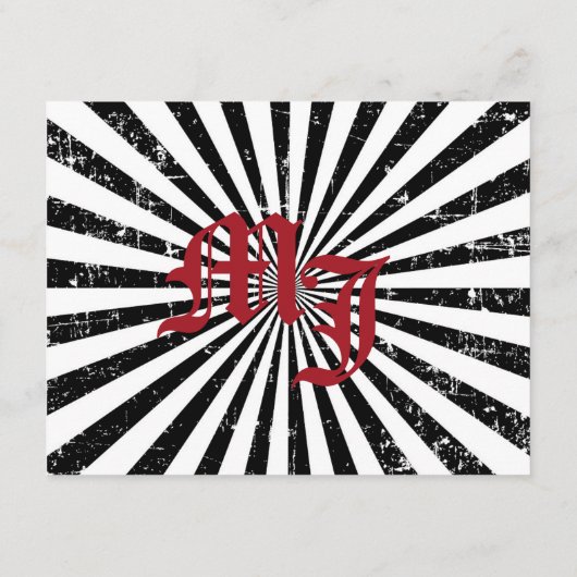 Gothic Roos schedel grunge piraat bruiloft details Informatiekaartje (Achterkant)