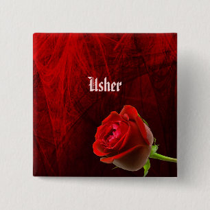 Gothic Roos Usher Button