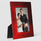 Gothic Roos Wedding Plaque Fotoplaat (Zijkant)