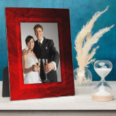 Gothic Roos Wedding Plaque Fotoplaat (Zijkant)