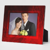 Gothic Roos Wedding Plaque Fotoplaat (Zijkant)