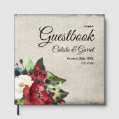 Gothic Rose Guestbook Gastenboek (Voorkant)