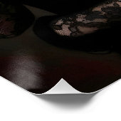 Gothic Rose Queen – Dark Romantic Art Perfect Poster (Hoek)