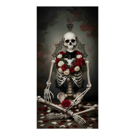 Gothic Rose Queen – Dark Romantic Art Perfect Poster