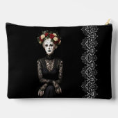 Gothic Rose Queen – Dark Romantic Art with Skeleto Etui (Achterkant)