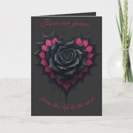 Gothic Roses Melancholic Elegance  Kaart