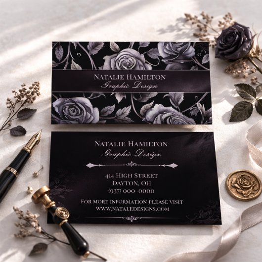 Gothic Roses Visitekaartje