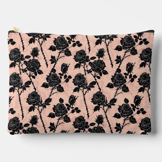 Gothic Roze en zwart Cemetery rozen Etui (Voorkant)
