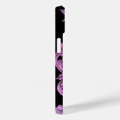 Gothic Roze en zwart elegant design Case-Mate iPhone Case (Achterkant / Rechts)