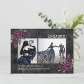 Gothic Rozen 2 Verloving van het Zwarte-Weddenscha Kaart (Staand voorkant)