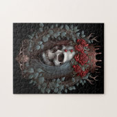 Gothic Rozen Kroongothiek Legpuzzel (Horizontaal)