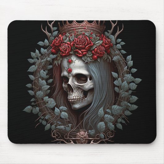 Gothic Rozen Kroongothiek Muismat (Voorkant)