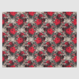 Gothic rozen tiran tissuepapier