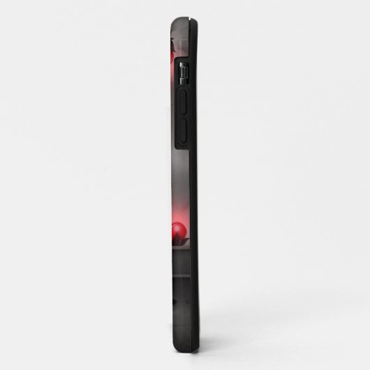 Gothic Ruby Fairy Fantasy Art iPhone Case (Achterkant/links)