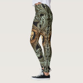Gothic Sage Green Ornaming with Skull Leggings (Links)