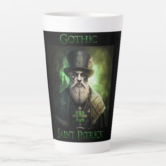 Gothic Saint Patrick Latte Mok (Voorkant)