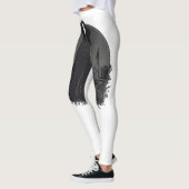Gothic Salem Witch bij middernacht Leggings (Links)