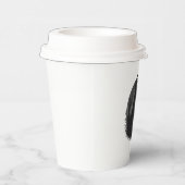 Gothic Salem Witch bij middernacht Papieren Bekers (Rechts)