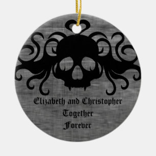 Gothic samen voor altijd keramisch ornament