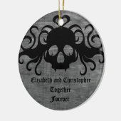 Gothic samen voor altijd keramisch ornament (Links)
