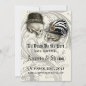Gothic Save the Date Wedding (Voorkant)