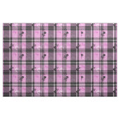 Gothic Schedel en Plaid Stof (Fat Quarter)